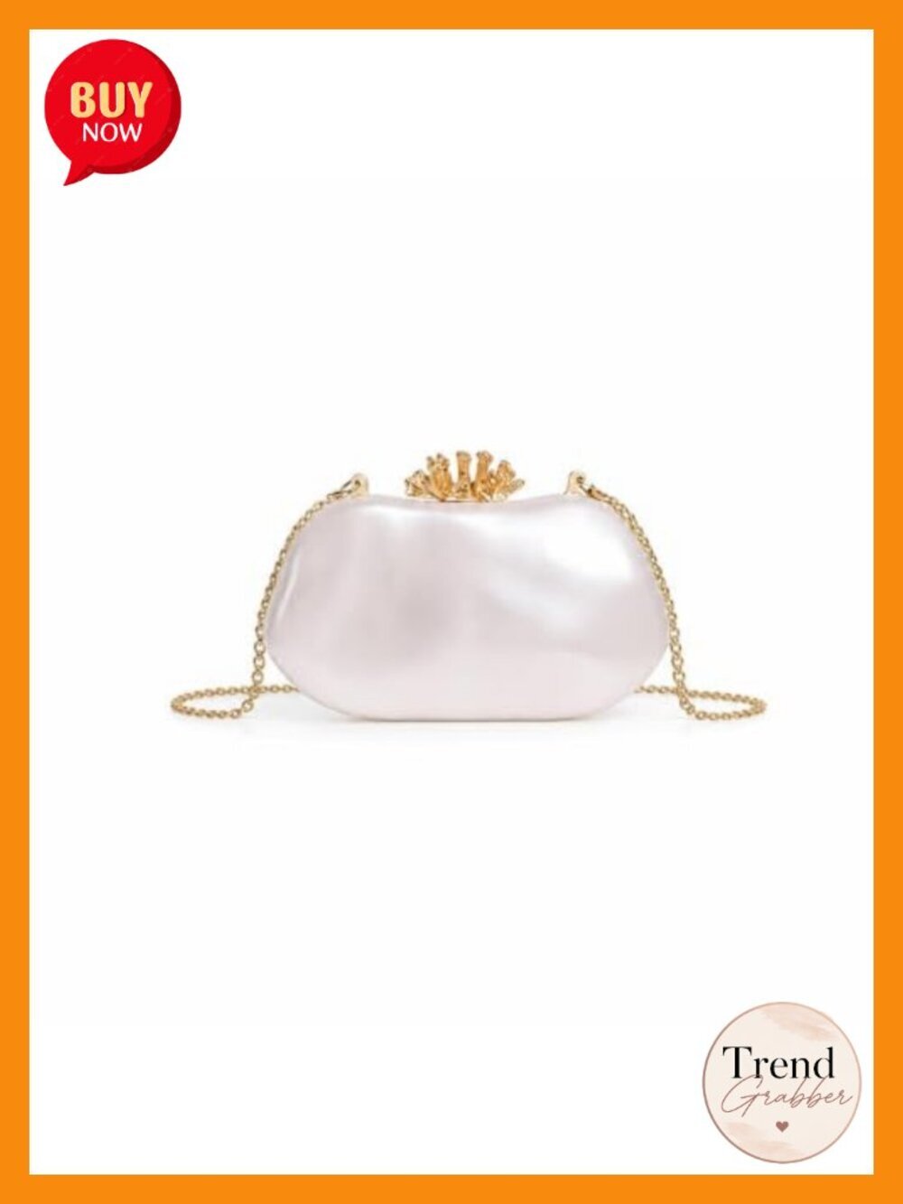 Acrylic Cloud-Shaped Hard Shell Clutch Purse Crossbody Evening Bag